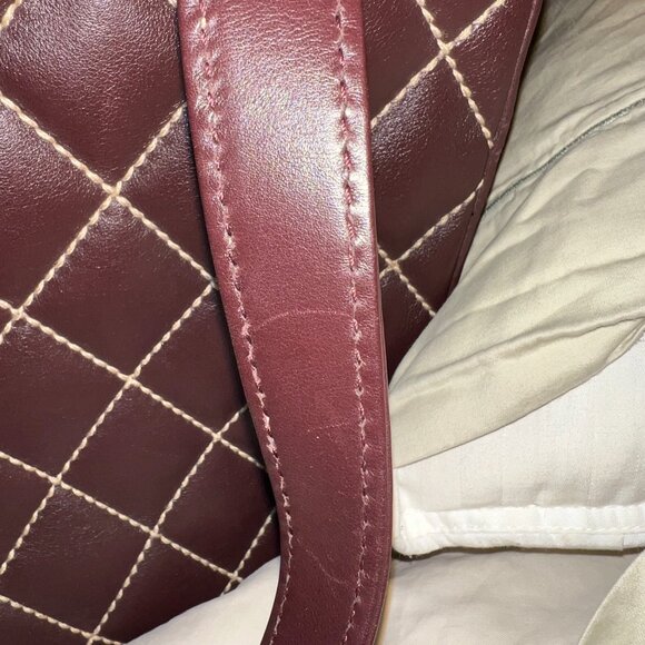 Vintage Chanel Surpique Bowler Bag - Picture 10 of 12